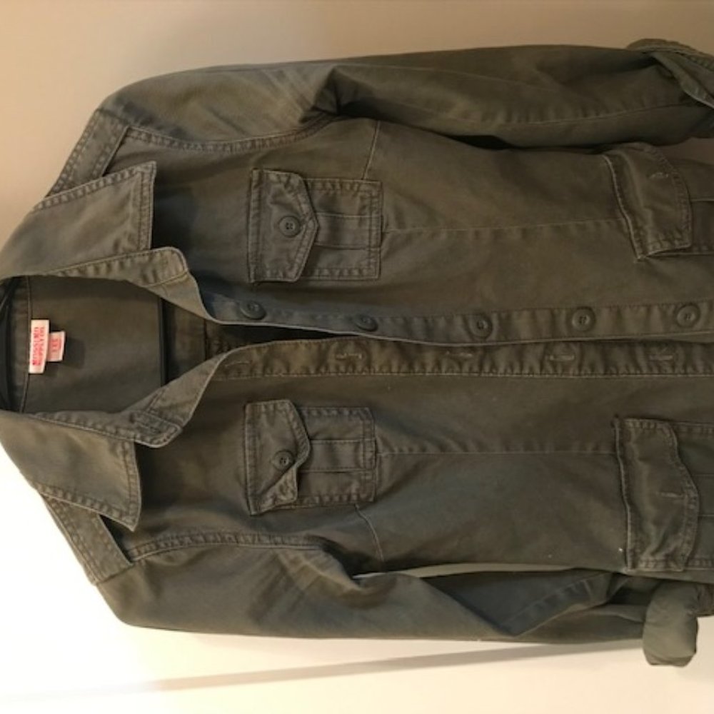 Olive green jacket